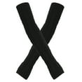 thumbnail image 1 of Winter Gloves For Women Wool Thickened Warm Long Fingerless Gloves One Size Women's Knit Glove, 1 of 5