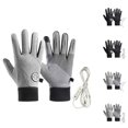 thumbnail image 1 of GPOECD Winter Gloves Heated Outdoor Winter Sports Rechargeable Battery Powered Touchscreen Compatible Thermal Skiing Hiking, 1 of 4