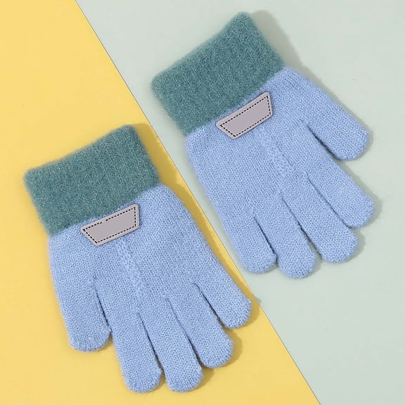 Winter Gloves Kids Warm Kids Mittens Boys Knit Gloves for Ages 1-3 Years Girls Boys