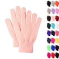 thumbnail image 1 of Winter Gloves Knit Warm Adult Stretchy Magic Gloves Bulk for Men Women Teens Light pink, 1 of 4