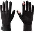 thumbnail image 1 of Winter Gloves Liners - Ski Gloves Liners for Men and Women, Thin & Lightweight Cold Weather Liners Gloves with Flip Finger Design, 1 of 8