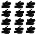 thumbnail image 1 of Winter Gloves Magic Gloves Wholesale 12 Pairs- One Size Fits Most, 1 of 2