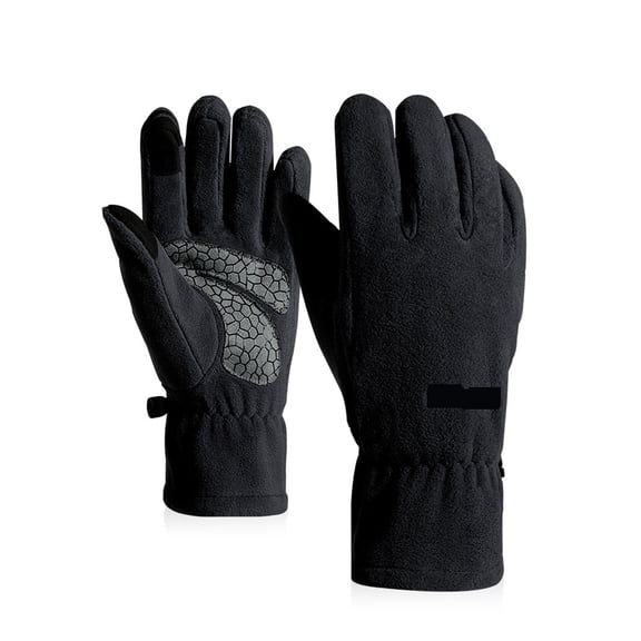 Winter Gloves Men Cycling Women Thermal Polar Fleece Cold Weather Windproof Bicycle Snow Warm Outdoor Skiing Touch Screen Mitten Suitable For Hiking Driving ,Flexible and Comfortable