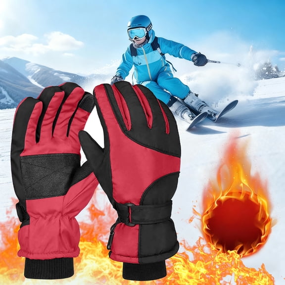 Winter Gloves for Men Women,Couple Winter Gloves Outdoor Windproof Rainproof ,Cold Weather Gloves Warm Waterproof Gloves Skiing Snow Glove for Outdoor Work Driving Hiking