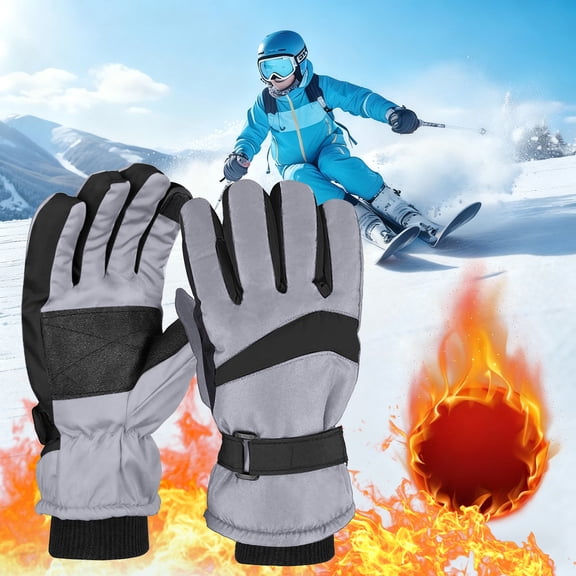 Winter Gloves for Men Women,Couple Winter Gloves Outdoor Windproof Rainproof ,Cold Weather Gloves Warm Waterproof Gloves Skiing Snow Glove for Outdoor Work Driving Hiking