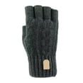thumbnail image 1 of Half Finger Warm Knit Gloves Thickened For Men And Women Autumn Winter Open Finger Thermal Handwear, 1 of 5