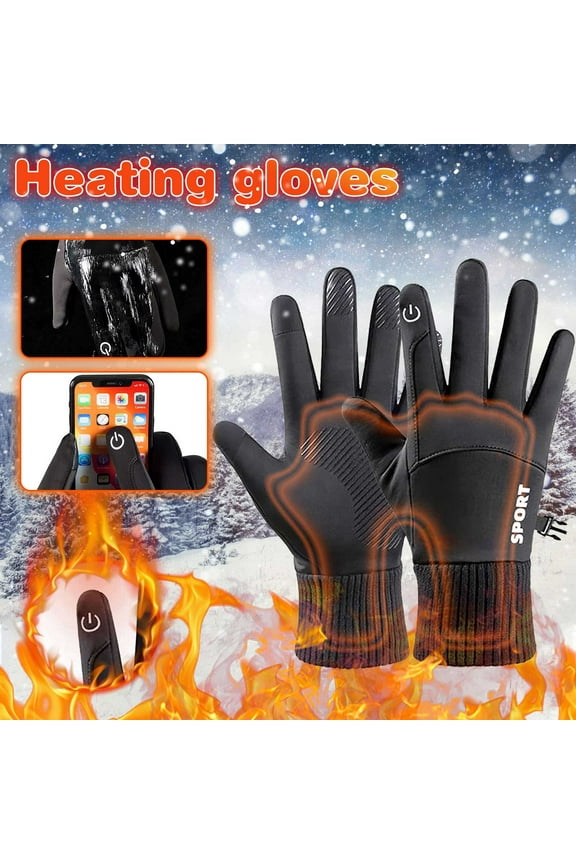 Winter Gloves Men Women Touch Screen Glove Cold Weather Warm Gloves Velvet Freezer Work Gloves Suit for Running Driving Bike Cycling Working Hiking