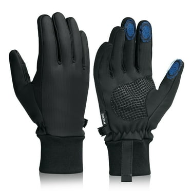 Windproof Running Gloves Pixel Panda Touchscreen Winter Gloves - Windproof Water-Resistant Gloves For Running & Cycling (Black, L) University Vinyl Decals