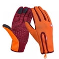 thumbnail image 1 of Winter Gloves Men Women Windproof Gloves, Waterproof Touch Screen Fingers, Anti-Slip Grip Gloves for Training Driving Cycling Running Work, 1 of 10