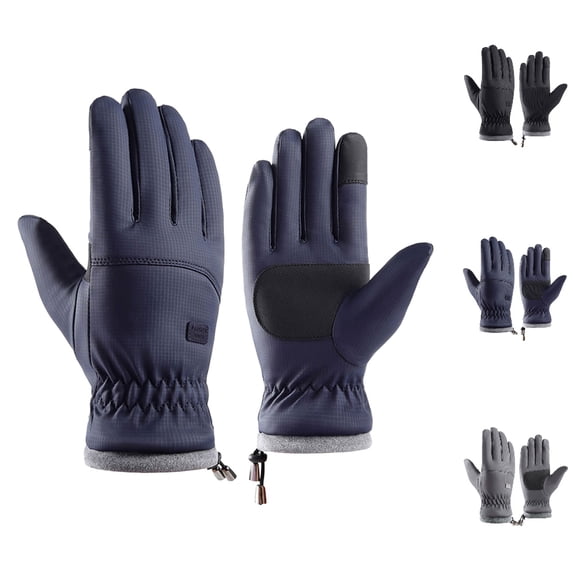 Winter Gloves Men and Women Windproof Waterproof Outdoor Non Riding Warm Gloves