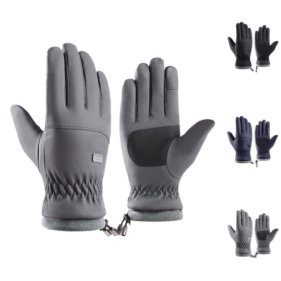 Winter Gloves Men and Women Windproof Waterproof Outdoor Non Riding Warm Gloves