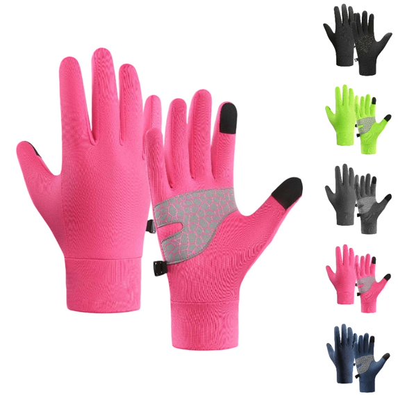 Winter Gloves Parent Child Kids Touchscreen Thermal Lined Running Cycling Cold Weather Mittens