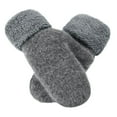 thumbnail image 1 of Winter Gloves Thermal For Womens Warm Fleece Lined Knit Elastic Cuff Knit Warm Lined Gloves, 1 of 4
