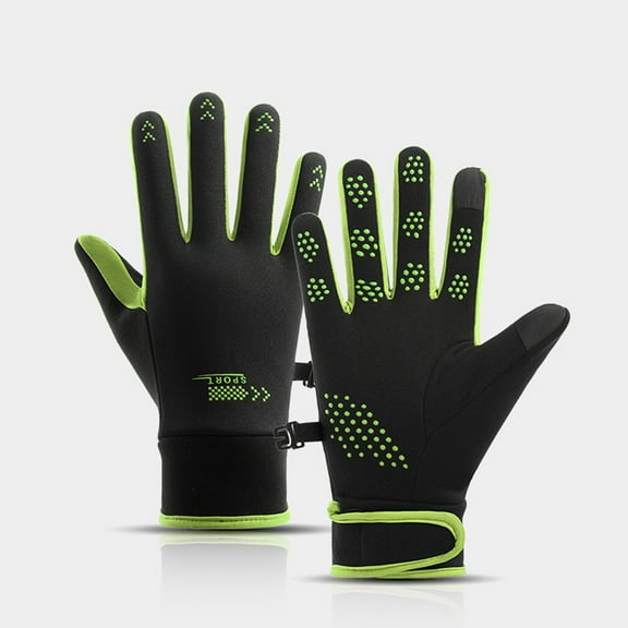 Winter Gloves Touchscreen Warm Thermal Water-Resistant for Men Women Running Cycling Snow Skiing in Cold Weather