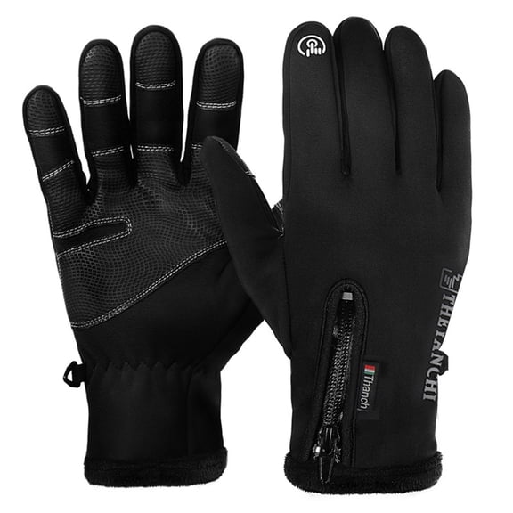 Winter Gloves Warm, Windproof, Thickened Outdoor Cycling Gloves