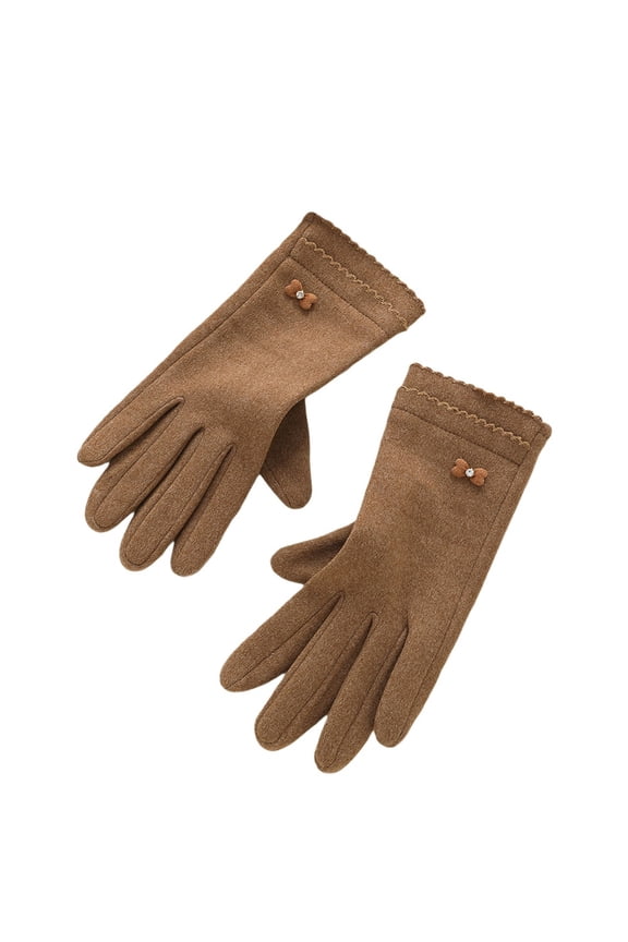 Winter Gloves Winter Gloves For Women Screen Gloves Warm Fleece Lined Gloves
