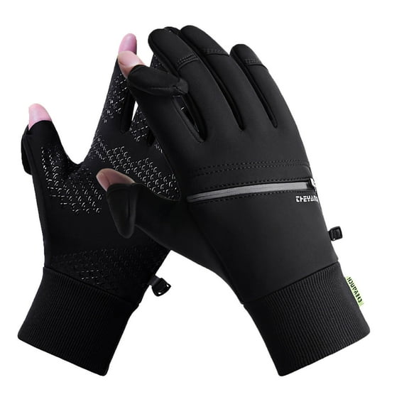 Winter Gloves Winter Gloves Heated And Warm Gloves All Finger Adjustable Temperature Heating Gloves Removable And Washable