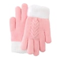 thumbnail image 1 of Winter Gloves for Women and Men Fashion Accessories Winter Ski Inner Glove Lined With Men's And Women's Outdoor Cycling Plus Windproof And Cold Warm Flip Finger Screen Gloves, 1 of 3