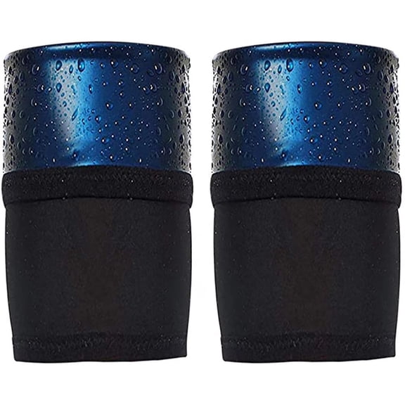 Winter Gloves Women Warm Winter Fashion Fleece Lined Faux Blue Gloves