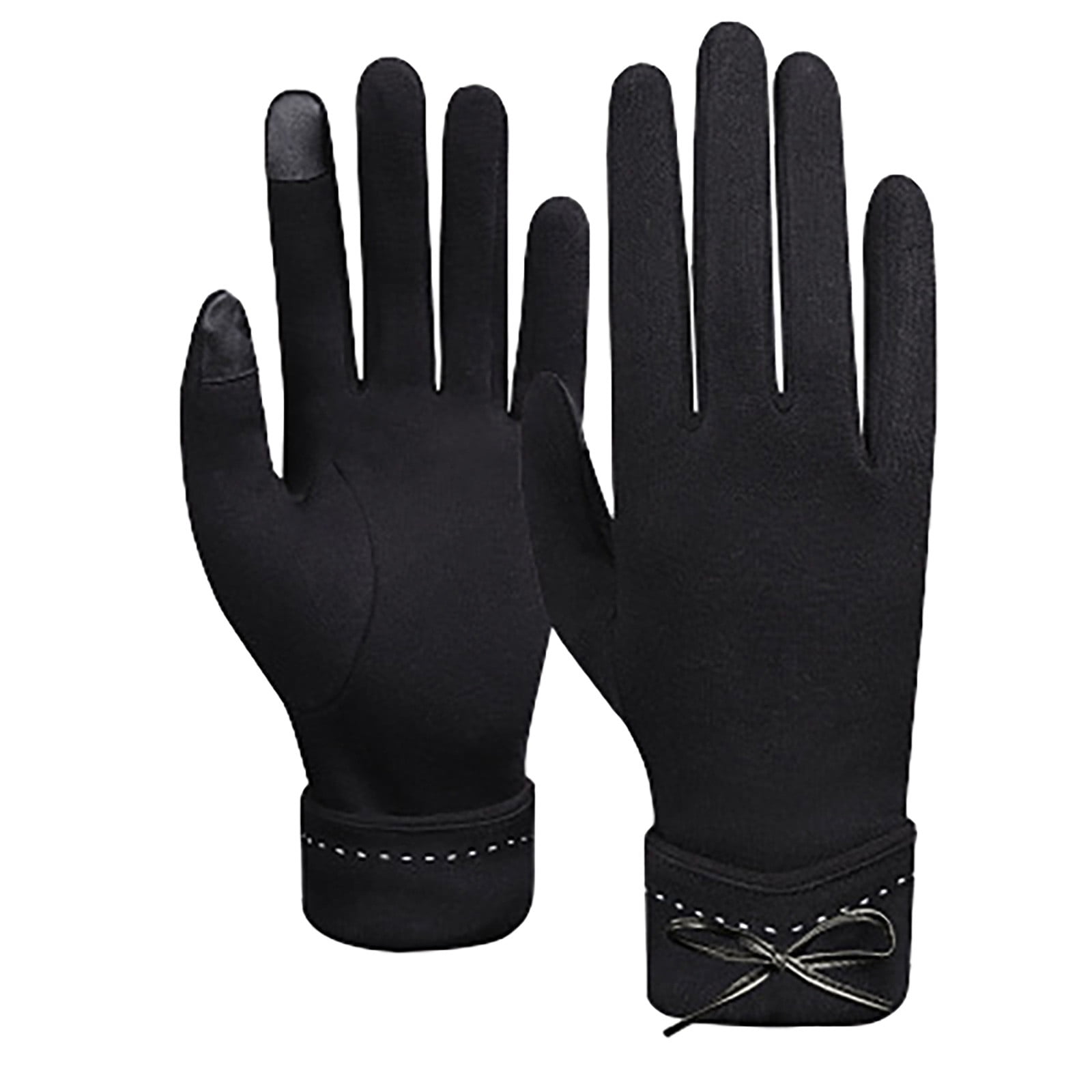 Winter Gloves,Women Winter Outdoor Plus Velvet Thicken Keep Warm Casual