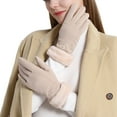 thumbnail image 1 of Winter Gloves Women's Warm Touching Screen Riding Thickened Hair Mouth Gloves, 1 of 6