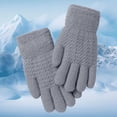 thumbnail image 1 of Winter Gloves for Girls Fluffy Warm Lined Mittens Knit Gloves for Ages 5-10 Years Boys, 1 of 4