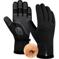 Fall Weather Running Images Winter Gloves for Men Women -30℉ Waterproof Touchscreen Anti-Slip Warm ...