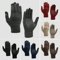 thumbnail image 1 of Winter Gloves for Men Women, Anti-slip Touch Screen Cold Weather Thermal Warm Knitted Glove, 1 of 6