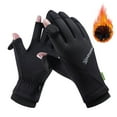 thumbnail image 1 of Winter Gloves for Men Women Fleece Lined Touchscreen Unisex Couples Casual Solid Color Thermal Warm Waterproof Non-Slip Ski Snow Motorcycle Glove, 1 of 6