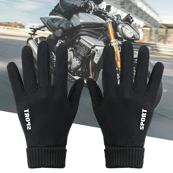 Winter Gloves for Men Women - Upgraded Touch Screen Anti-Slip Silicone Gel - Elastic Cuff - Thermal Soft Knit Lining