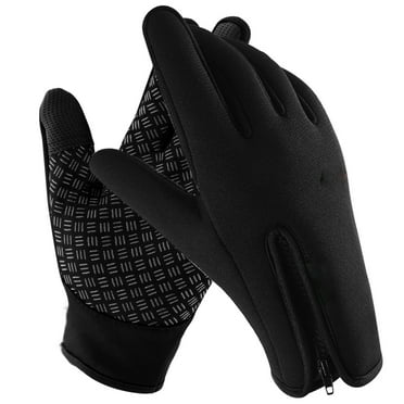 Winter Gloves for Men Women - Upgraded Touch Screen Anti-Slip Silicone Gel - Elastic Cuff - Thermal Soft Knit Lining