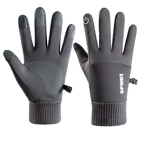 Winter Gloves for Men and Women - Warm Work Gloves for Running Driving Cycling Hiking - Ideal Winter
