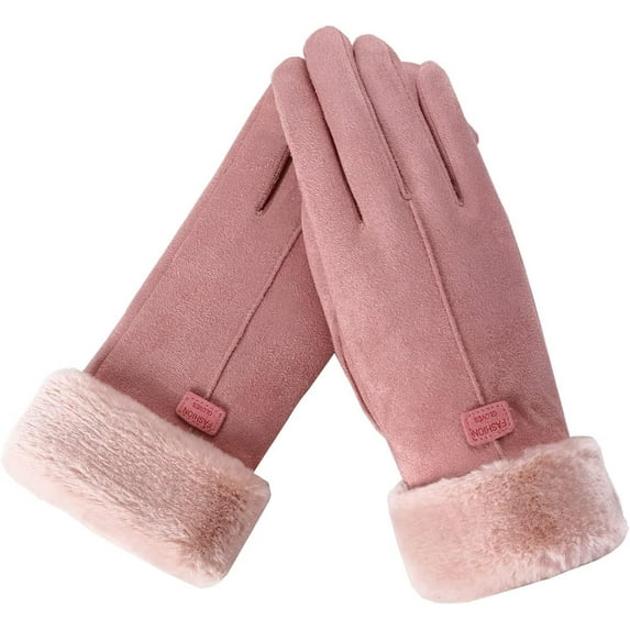 Winter Gloves for Women Cold Weather Warm Ladies Girls Ski Snow Gloves Touch Screen Texting Gloves Running Cycling Driving Gloves
