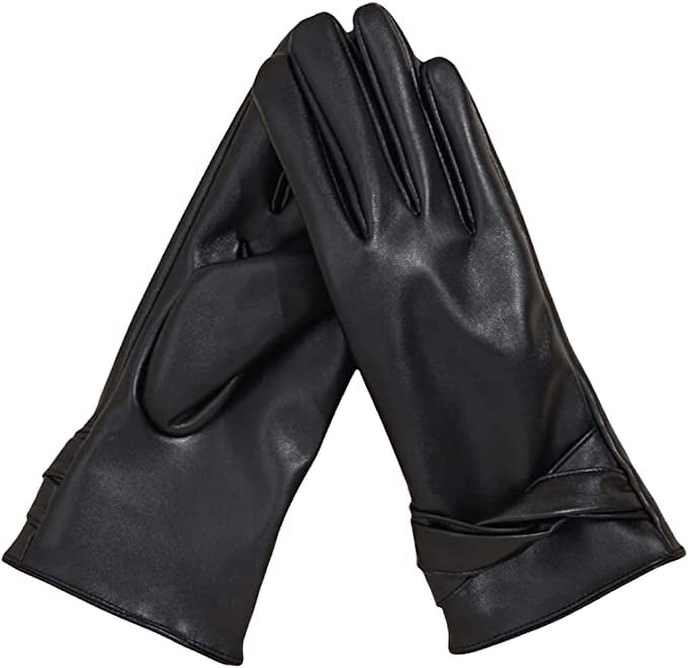 Winter Gloves for Women Ladies Wool Liner Warm Thermal Touch Screen