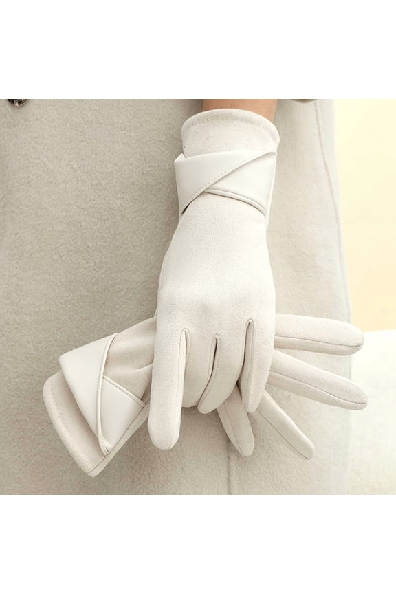 Winter Gloves for Women Touch Screen Gloves Soft Warm Gloves for Cold weather for Running, Traveling, Driving