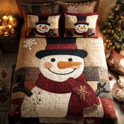 Winter Glow Inviting Style 2 3-Piece Quilted Bedding Set