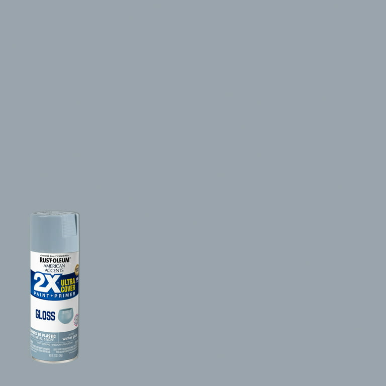 Clear, Rust-Oleum American Accents 2X Ultra Cover Gloss Spray