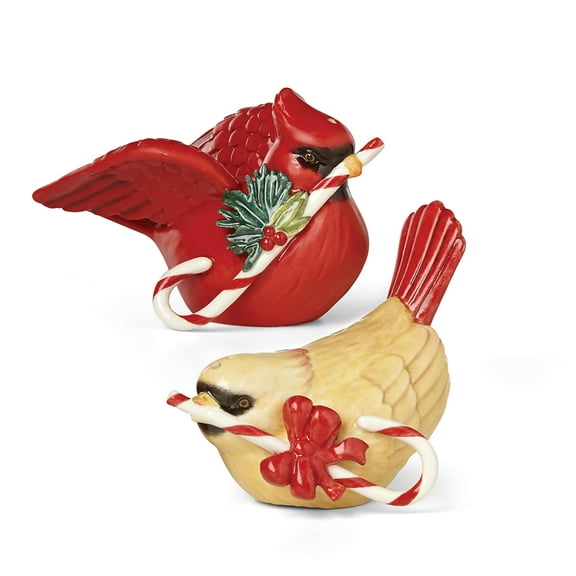 Winter Greetings Figural Salt & Pepper Set