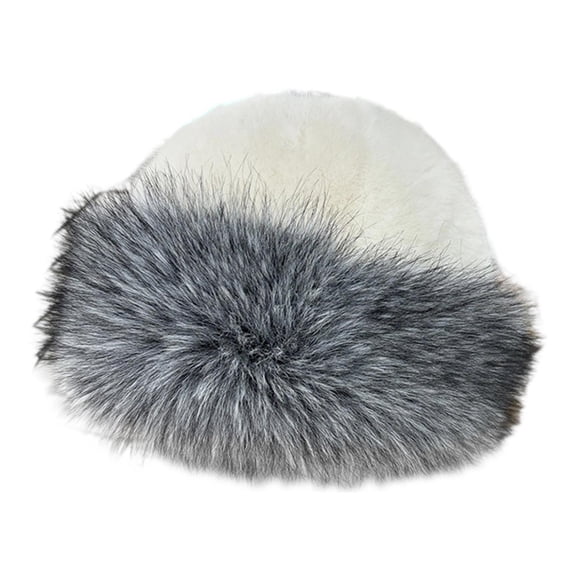 Winter Hat Bucket Hat Fisherman Hat Faux Plush Material Stylish for Women Outdoor Climbing Shopping