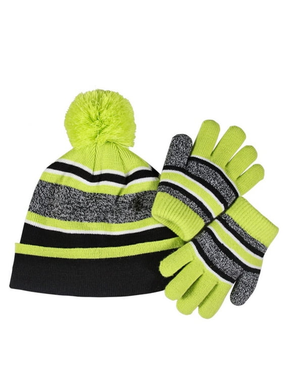 Winter Hat & Glove Set for Commuting, Ideal for Cold Mornings and Weekend Ski Trips
