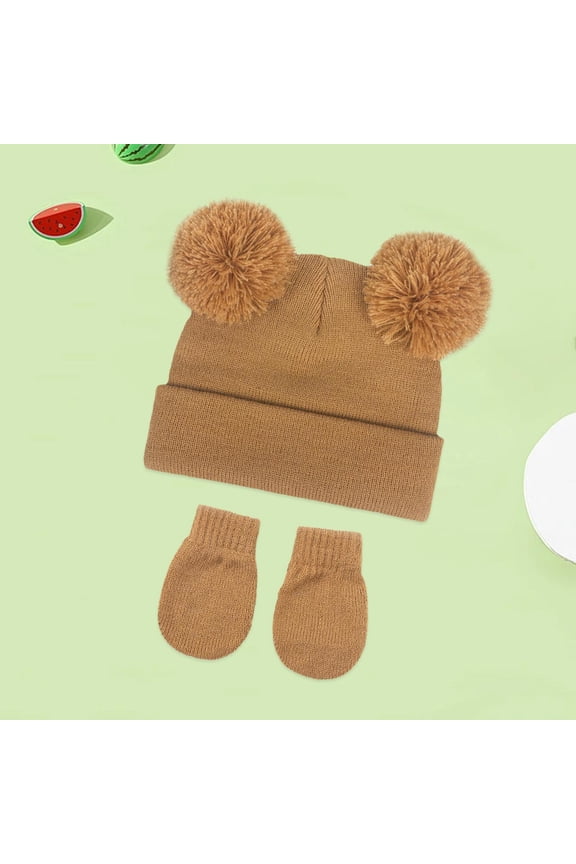 Winter Hat & Glove Set for Commuting, Ideal for Cold Mornings and Weekend Ski Trips