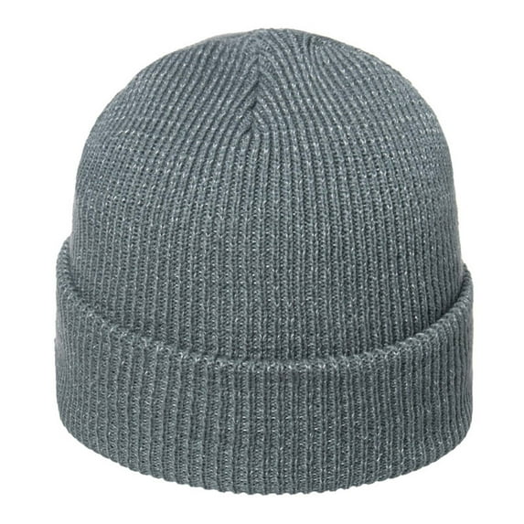 Winter Hat For Men Reflective Yarn Knit Cap Soft And Warm Fold Up Daily Caps Night Cap Men Ear Covering Hat Leather Hats for Boys Hat Men Cold Weather Mens Snowboard Hat Winter Cap Windproof Hat