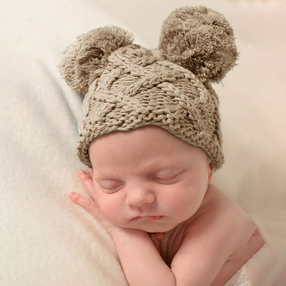 Winter Hat Soft Knitted Skull Cap Warm Hat for Kids Hats Girl Essentials