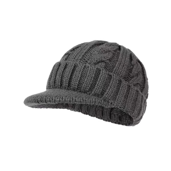 Winter Hat with Ear Thick Knitted Windproof Thermal Cap for Cold Weather