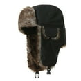 thumbnail image 1 of Winter Hats For Men High Thermal Protection Trapper Hat Versatile Design Fur, 1 of 7