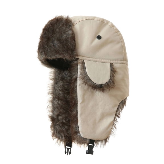 Winter Hats For Men High Thermal Protection Trapper Hat Versatile Design Fur