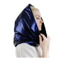 thumbnail image 1 of Winter Hats For Women Girls Warm Hooded Scarf Hat Cap Knit Hat With Adjustable Drawstring, 1 of 4