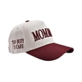 thumbnail image 1 of Winter Hats For Women Retro Two Tone Ponytail Baseball Cap Embroidered Adjustable Trucker Hat One Size Size Hats For Women, 1 of 6