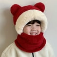 thumbnail image 1 of Winter Hats Fox Hat Brick Red Caps Earflap Hood Scarves Skull Caps Women'S Winter Scarves, 1 of 5