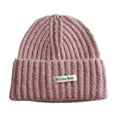 thumbnail image 1 of Winter Hats for Kid Children's Hat Large Children's Outdoor Leisure Warm Pullover Knitted Hat Toddler Beanie Boys Girls Kids Winter Knit Warm Caps Stretch Cozy Breathable Hats 0-15 Years, 1 of 4